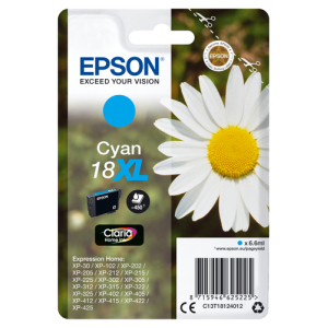 Epson Daisy Cartucho 18XL cian (etiqueta RF)