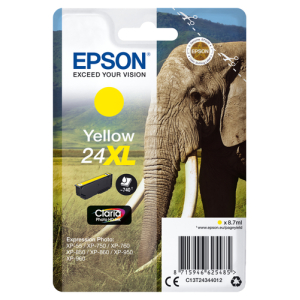 Epson Elephant Cartucho 24XL amarillo