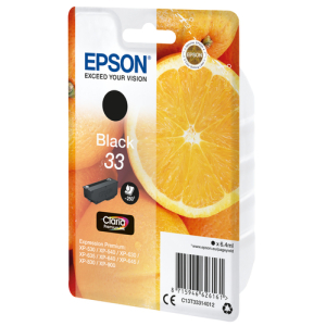 Epson Oranges Singlepack Black 33 Claria Premium Ink