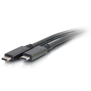 C2G Cable USB-C 3.1 (USB 3.1 Gen 2) de USB-C macho a macho, 1 m