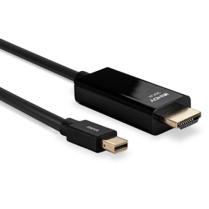 Lindy 36927 adaptador de cable de vídeo DisplayPort HDMI tipo A (Estándar) Negro