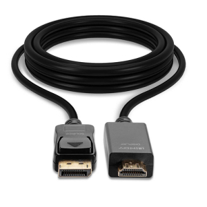 Lindy 36922 adaptador de cable de vídeo 2 m DisplayPort HDMI tipo A (Estándar) Negro Lindy 36922 adaptador de cable de vídeo 2 m DisplayPort HDMI tipo A (Estándar) Negro