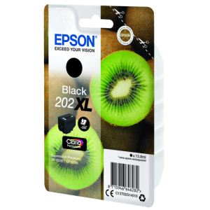 Epson Kiwi Singlepack Black 202XL Claria Premium Ink Epson Kiwi Singlepack Black 202XL Claria Premium Ink
