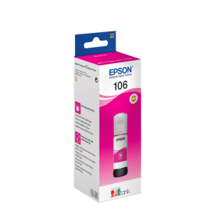 Alternative view of Epson 106 EcoTank Magenta ink bottle