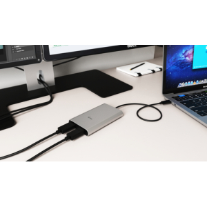 i-tec Thunderbolt 3 Dual DP Video Adapter i-tec Thunderbolt 3 Dual DP Video Adapter