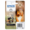 Epson Squirrel Singlepack Grey 478XL Claria Photo HD Ink Epson Squirrel Singlepack Grey 478XL Claria Photo HD Ink
