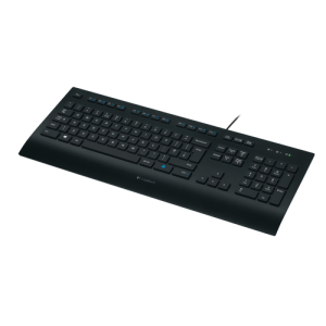Logitech K280E Pro f/ Business teclado USB QWERTZ Alemán Negro
