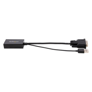 StarTech.com Adaptador DVI a DisplayPort Alimentado por USB - Conversor DVI a DisplayPort - Convertidor DVI-D a DP - 1920x1200