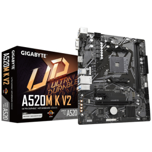 Gigabyte A520M K V2 placa base AMD A520 Zócalo AM4 micro ATX Gigabyte A520M K V2 placa base AMD A520 Zócalo AM4 micro ATX