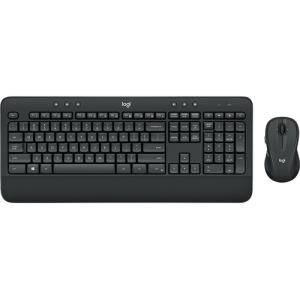 Logitech Advanced MK545 teclado Ratón incluido RF inalámbrico Inglés Negro