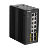 D-Link DIS‑300G‑14PSW Gestionado L2 Gigabit Ethernet (10/100/1000) Energía sobre Ethernet (PoE) Negro