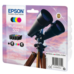 Epson Multipack 4-colours 502 Ink Epson Multipack 4-colours 502 Ink