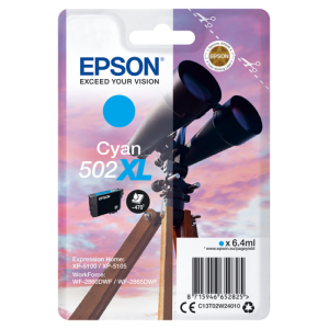 Epson Singlepack Cyan 502XL Ink