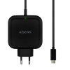 AISENS Cargador 65W PD3.0 QC3.0 1XUSB-C 1.2M