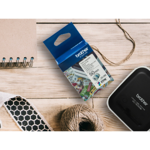 Brother CZ-1005 - Rollo (5 cm x 5 m) 1 bobina(s) etiquetas continuas - para Brother VC-500W