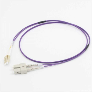 C2G CABLE DE FIBRA LC/SC OM4 LSZH DE 2 M - VIOLETA