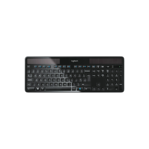 Logitech Wireless Solar Keyboard K750 teclado RF inalámbrico QWERTY Inglés Negro