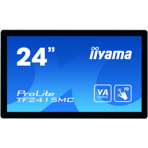 iiyama ProLite TF2415MC-B2 pantalla para PC 60,5 cm (23.8") 1920 x 1080 Pixeles Full HD VA Pantalla táctil Multi-usuario Negro iiyama ProLite TF2415MC-B2 pantalla para PC 60,5 cm (23.8") 1920 x 1080 Pixeles Full HD VA Pantalla táctil Multi-usuario Negro