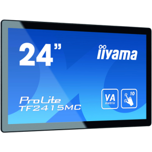 iiyama ProLite TF2415MC-B2 pantalla para PC 60,5 cm (23.8") 1920 x 1080 Pixeles Full HD VA Pantalla táctil Multi-usuario Negro iiyama ProLite TF2415MC-B2 pantalla para PC 60,5 cm (23.8") 1920 x 1080 Pixeles Full HD VA Pantalla táctil Multi-usuario Negro