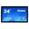 iiyama ProLite TF2415MC-B2 pantalla para PC 60,5 cm (23.8") 1920 x 1080 Pixeles Full HD VA Pantalla táctil Multi-usuario Negro iiyama ProLite TF2415MC-B2 pantalla para PC 60
