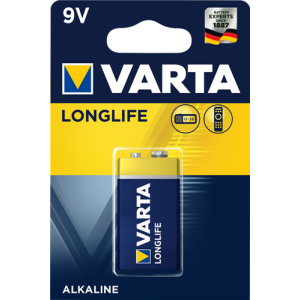 Varta Longlife Extra 9V Batería de un solo uso Alcalino