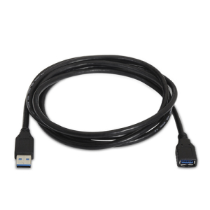 AISENS A105-0041 cable USB 1 m USB 3.2 Gen 1 (3.1 Gen 1) USB A Negro