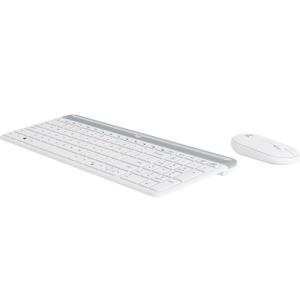 Alternative view of Logitech MK470 teclado Ratón incluido RF inalámbrico QWERTY Inglés Blanco