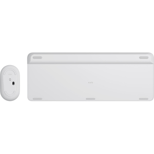 Logitech MK470 teclado Ratón incluido RF inalámbrico QWERTY Inglés Blanco