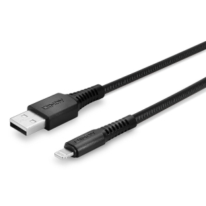 Lindy 31290 cable de conector Lightning 0,5 m Negro