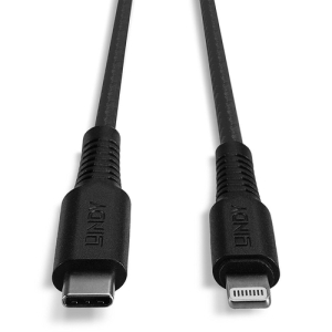 Lindy 31285 cable de conector Lightning 0,5 m Negro