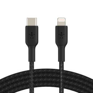Belkin CAA004BT1MBK cable de conector Lightning 1 m Negro Belkin CAA004BT1MBK cable de conector Lightning 1 m Negro