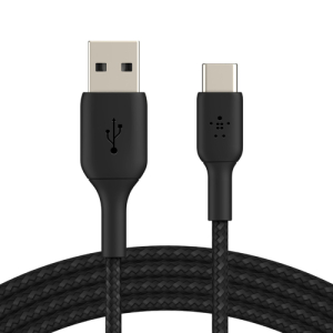 Belkin BOOST CHARGE - Cable USB - 24 pin USB-C (M) a USB (M) - 15 cm - negro