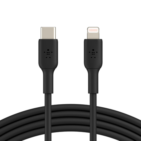 Belkin CAA003BT1MBK cable de conector Lightning 1 m Negro