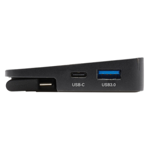 Tripp Lite U442-DOCK7D-B Estación de Conexión USB C, Pantalla Triple - 4K HDMI y DP, VGA, USB 3.2 Gen 1, Hub USB A y USB C, GbE, Carga PD de 100W, Negro VGA