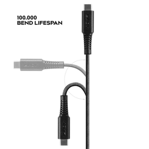 Lindy 31286 cable de conector Lightning 1 m Negro