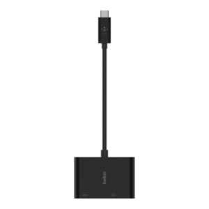 Belkin AVC001BTBK hub de interfaz USB 3.2 Gen 1 (3.1 Gen 1) Type-C Negro