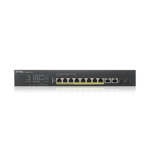 Alternative view of Zyxel XS1930-12HP-ZZ0101F switch Gestionado L3 10G Ethernet (100/1000/10000) Energía sobre Ethernet (PoE) Negro