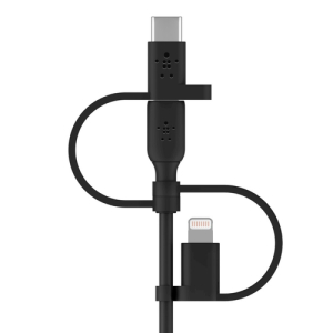 Belkin BOOST CHARGE cable USB 1 m USB A USB C/Micro-USB B/Lightning Negro Belkin BOOST CHARGE cable USB 1 m USB A USB C/Micro-USB B/Lightning Negro