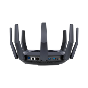 ASUS RT-AX89X AX6000 AiMesh router inalámbrico Ethernet Doble banda (2,4 GHz / 5 GHz) 4G Negro