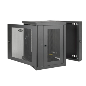 Tripp Lite SRW10US Gabinete Smartrack 10U para Instalación en Pared de Bajo Perfil con Ajuste de Profundidad A La Altura del Interruptor Y Parte Posterior Abisagrada