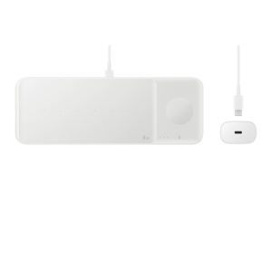 Samsung Wireless Charger Trio Blanco Interior Samsung Wireless Charger Trio Blanco Interior