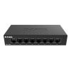 D-Link DGS-108GL No administrado Gigabit Ethernet (10/100/1000) Negro