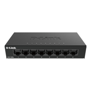 D-Link DGS-108GL No administrado Gigabit Ethernet (10/100/1000) Negro