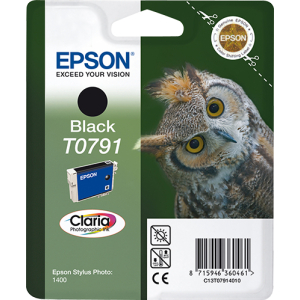 Epson Owl Cartucho T0791 negro