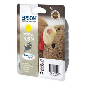 Epson Teddybear Cartucho T0614 amarillo