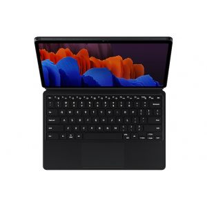 Samsung EF-DT970BBSGES teclado para móvil Negro Pogo pin QWERTY Inglés