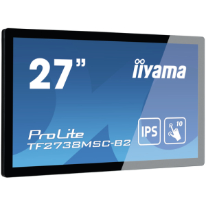 iiyama ProLite TF2738MSC-B2 pantalla para PC 68,6 cm (27") 1920 x 1080 Pixeles Full HD LED Pantalla táctil Multi-usuario Negro
