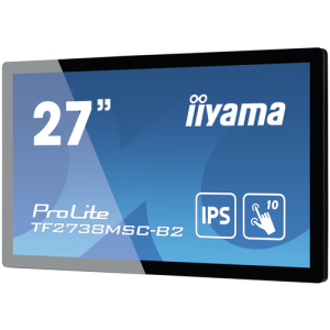 iiyama ProLite TF2738MSC-B2 pantalla para PC 68,6 cm (27") 1920 x 1080 Pixeles Full HD LED Pantalla táctil Multi-usuario Negro
