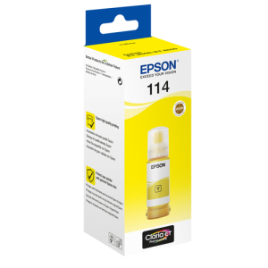 Alternative view of Epson 114 EcoTank Yellow ink bottle