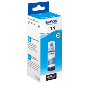 Epson 114 EcoTank Cyan ink bottle Epson 114 EcoTank Cyan ink bottle